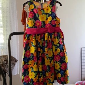 Floral girls dress